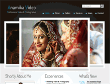Tablet Screenshot of anamikavideo.com